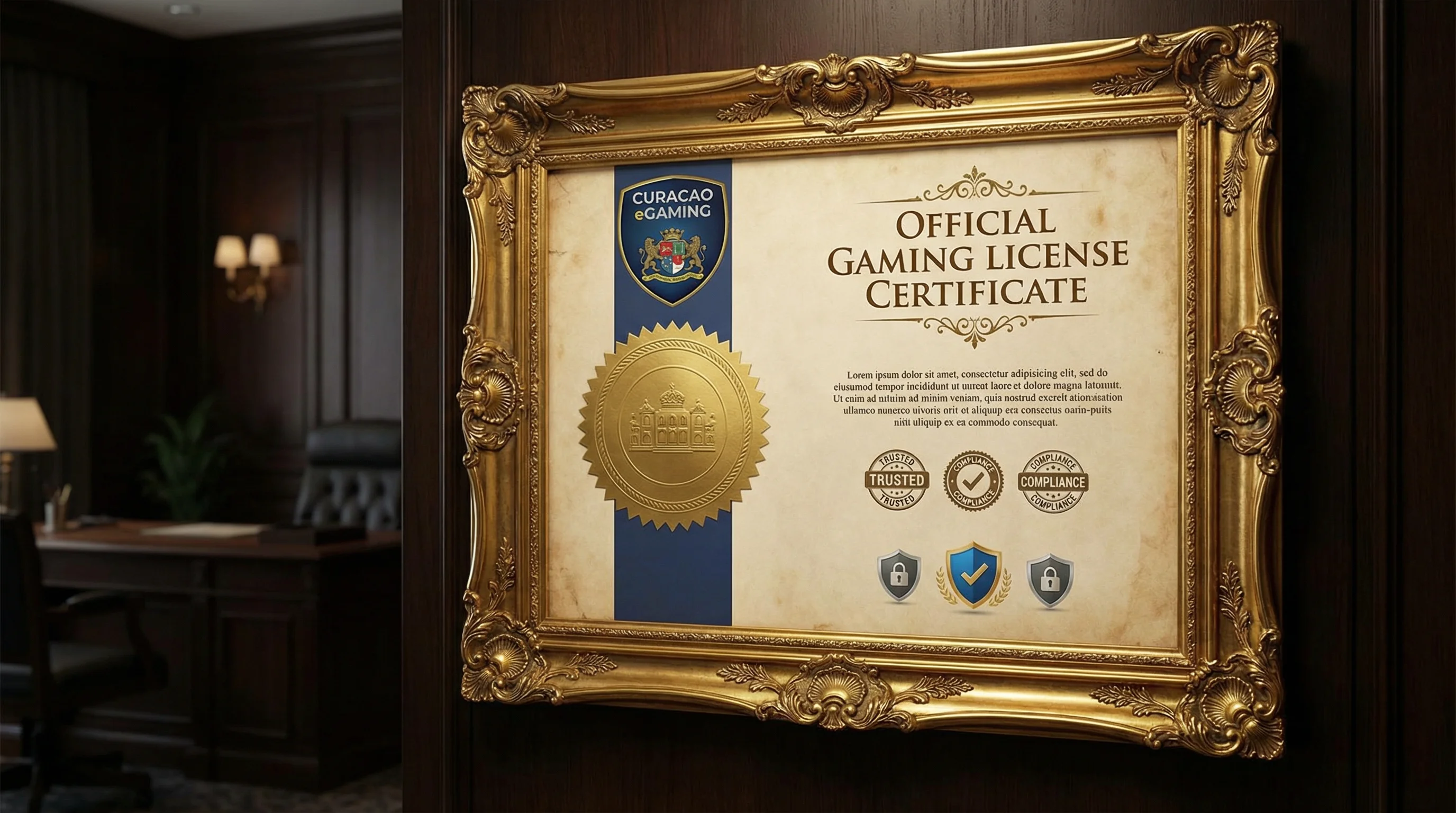 Certificado de licencia de Curaçao eGaming de betmexico mx